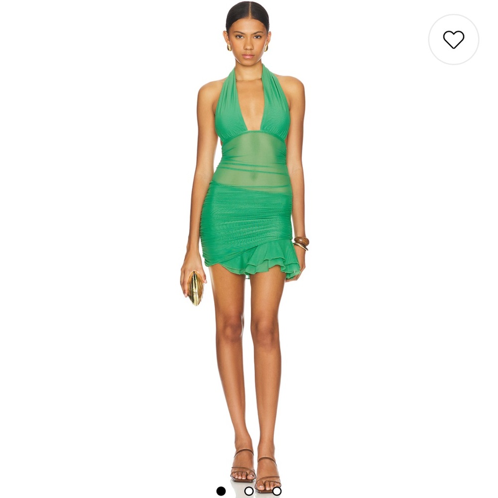 Bec + Bridge Fiore Halter Mini Dress